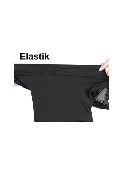 Hnc Sport Motosiklet Balaklava Nefes Alan Motorcu Termal Maske - Çok Amaçlı Sporcu Maskesi Siyah
