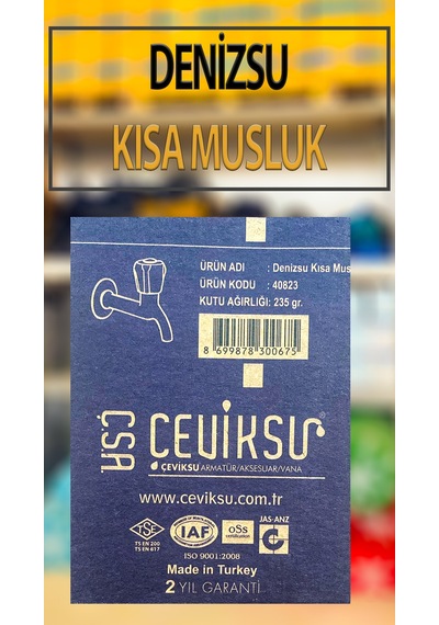 Musluk Kısa Tip