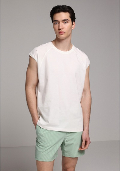 Colin's Colins Boxy Fit Erkek Beyaz Atlet Cl1081312 Q1.v1 Ofw