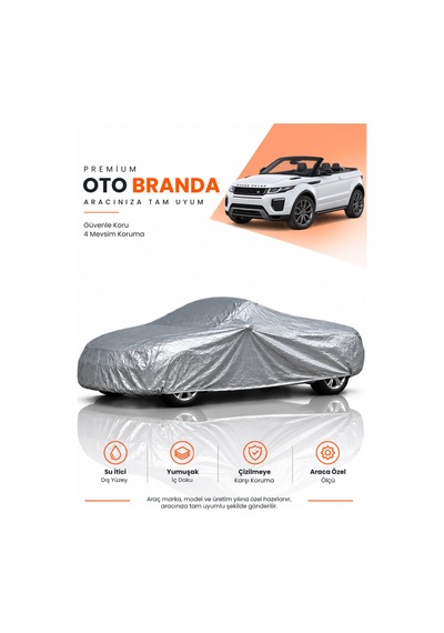 Land Rover Range Rover Evoque 2016-2018 Cabrıo Uyumlu Araba Brandası Oto Branda Araba Örtüsü