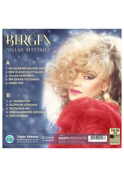 Bergen-Yıllar Affetmez LP Plak
