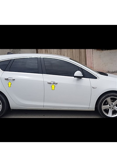 Db Chrome Opel Astra J Kapı Kolu Nikelajı 2009-2016 4 Kapı  P.Çeli