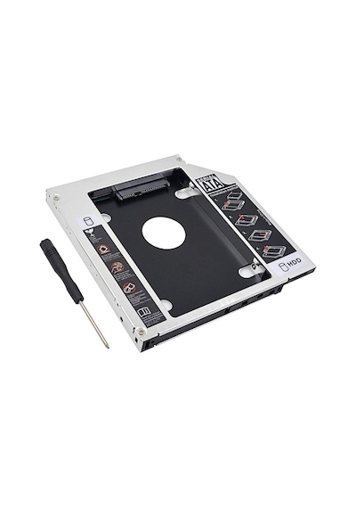 Hdd Caddy 12.7Mm 2.5" Sata 2Nd Hdd Caddy