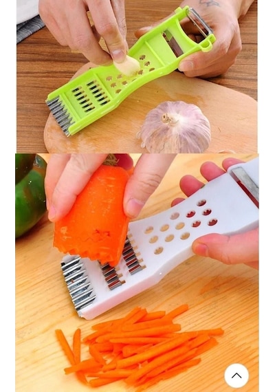 Sebze Meyve Soyucu Çok Fonksiyonlu Dilimleyici Rende Plastik Diğer