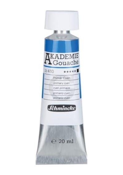 Akademie Guaj Boya 20 Ml 410 Primary Cyan Genel