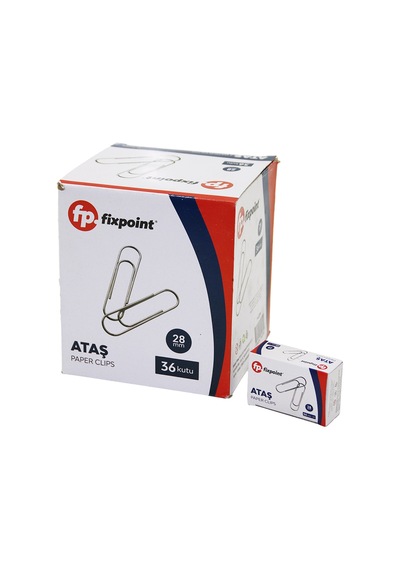 Diyarı Fırsat P-2299 Metal Ataş 28 Mm 50 Adet 36'lı Paket