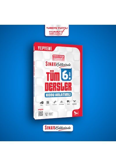 Sınav Yayınları 6. Sınıf Tüm Dersler Konu Anlatımlı