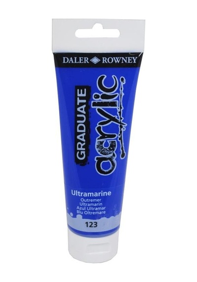 Daler Rowney Graduate Akrilik Boya 120Ml Ultramarine