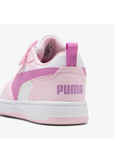 Puma Rebound V6 Low Çocuk Pembe Spor Ayakkabı 397419 Pembe