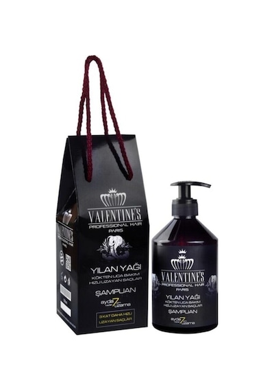 Valentines Professional Krem Keratin 500 ML Terapi Yılan Yağı Şampuanı 200 ML