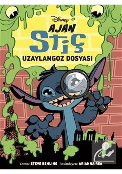 Disney Ajan Stiç - Uzaylangoz Dosyası Renkli Baskı / Steve B...