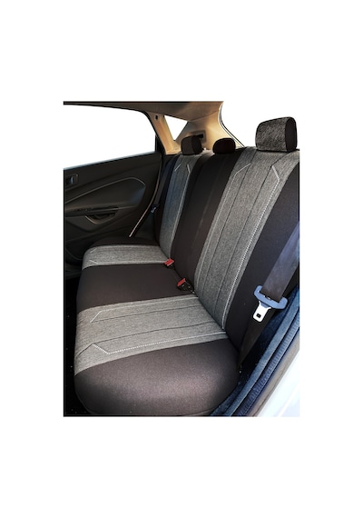 Minderland Axiom Comfort Serisi Oto Koltuk Kılıfı, Keten-deri / Siyah, Tofaş Doğan İle Uyumlu