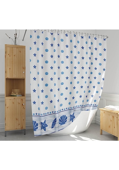 Koçtaş 2'li Midye Perde 100 x 200 CM Bs-4910 Çok Renkli