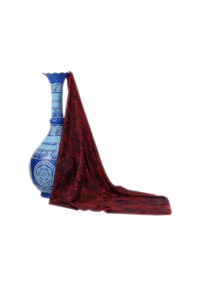 E38 Kadın Renkli Ebru Eşarp (460193603)