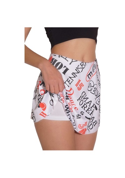Courtmax Graffiti Desen Tenis Eteği