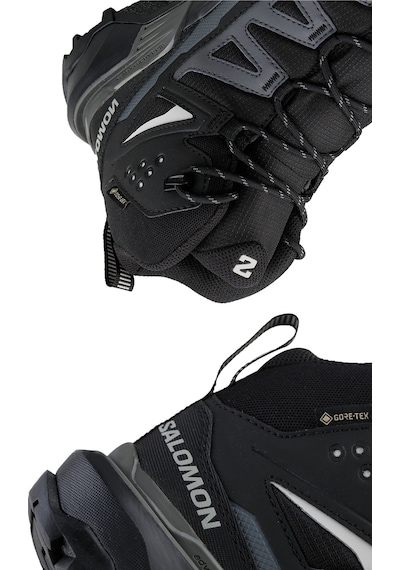 Salomon X Ultra 360 Mid Gtx / Ltr Mid Erkek & Kadın Outdoor Bot Su Geçirmez Trekking & Hiking Siyah - Gri Salomon X Ultra 360 Mid Gtx / Ltr Mid Erkek & Kadın Outdoor Bot Su Geçirmez Trekking & Hiking Siyah - Gri