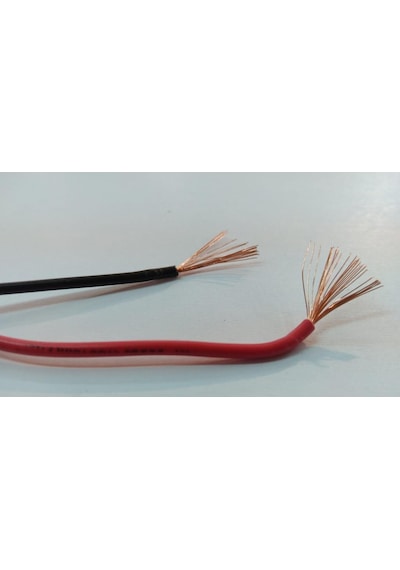 Montaj Kablosu 0.50 Mm Kırmızı-Siyah 5 Metre