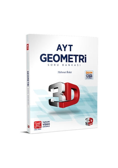 Ayt Geometri Soru Bankası -3D