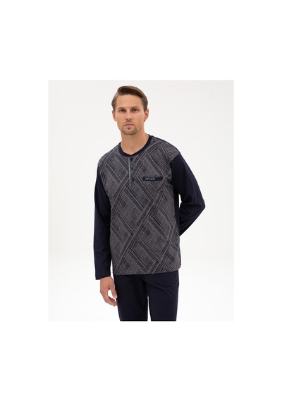 Pierre Cardin Erkek Lacivert Pijama Takım 50322640-200 Lacivert
