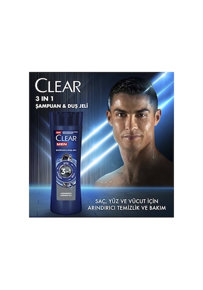Clear Men Arındırıcı Kömür 3in1 Şampuan 350 Ml