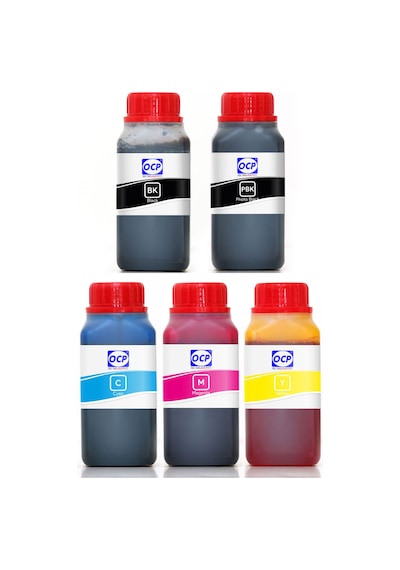 OCP Epson Expression Premium XP 645 Uyumlu Yazıcı Mürekkep Seti 250ml 5 Renk