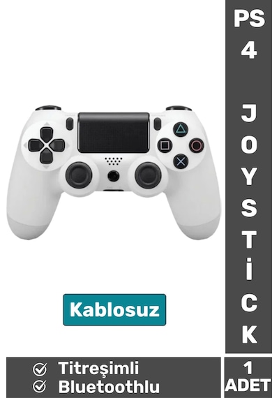 Premium Doubleshock 4 Kablosuz Titreşimli Ps 4 / Pc Uyumlu Playstation 4 Wireless Joystick Oyun Kolu