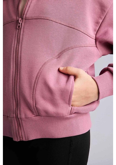 Defacto Fermualı Sweatshirt Kız Çocuk G6822a826spbr94 Bordo-br94