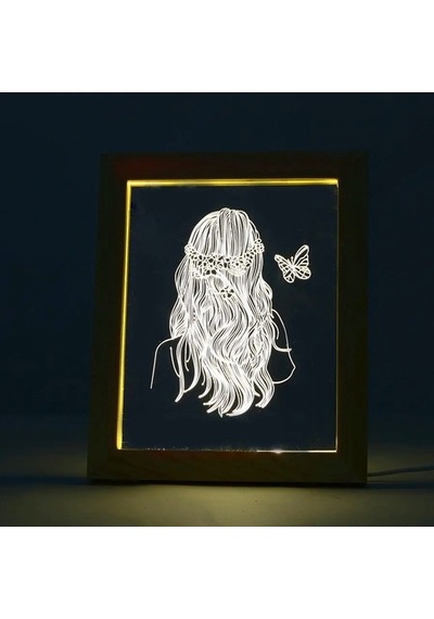 Kişiye Özel 3D Led Çerçeve