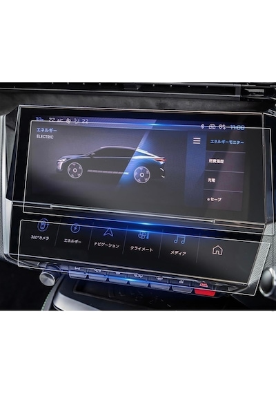 Peugeot 408 Gt Multimedya Ve Klima Paneli Glass Ekran Koruyucu Kırılmaz Şeffaf Temperli Nano Cam
