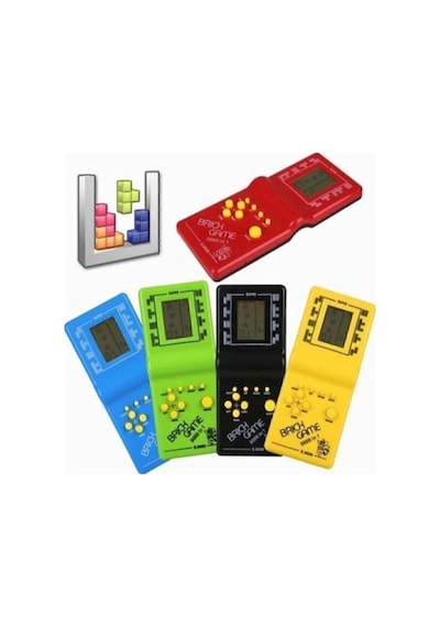 El Atarisi Tetris Oyun Konsolu Nostaljik Oyuncak Brick Game 9999 Oyunlu