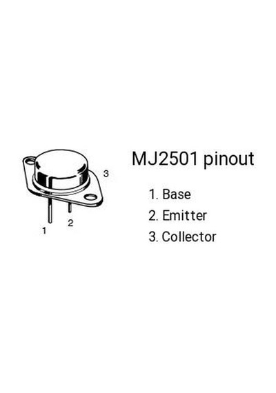 Mj2501 - To3 Pnp Transistor