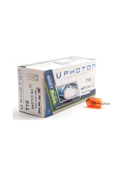 T10 HALOJEN TURUNCU OTO AMPÜLÜ PHOTON WY5W PH5715 10Adet