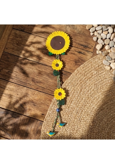 Ayçiçeği Duvar Süsü 16 Cm