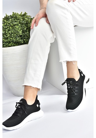 Fox Shoes Siyah/beyaz Triko Kumaş Kadın Spor Ayakkabı M702006204 Siyah/beyaz-kumaş Çok Renkli Fox Shoes Siyah/beyaz Triko Kumaş Kadın Spor Ayakkabı M702006204 Siyah/beyaz-kumaş Çok Renkli
