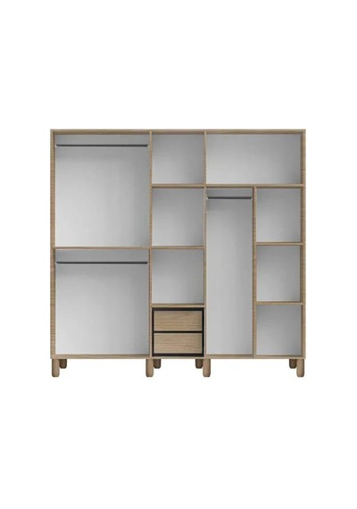 Picklet 5 Kapılı Mdf Gardırop Çok Renkli Picklet 5 Kapılı Mdf Gardırop Çok Renkli