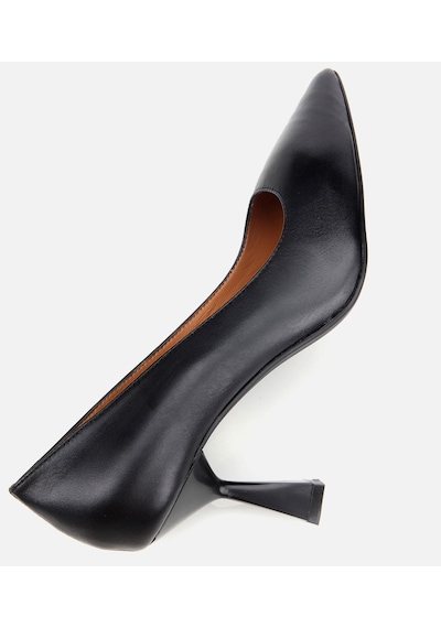 Hotiç Kadın Deri Siyah Esnek Tabanlı Stiletto 01ayh312510a100 Siyah