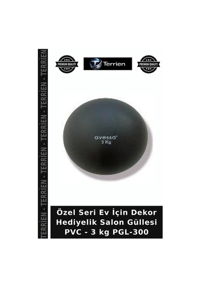 Özel Üretim Salon Güllesi Pvc - 3 Kg Pgl-300 Dekor Süs Eşyası Ev İçin