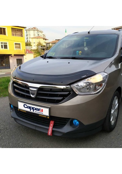 Cappafe Dacia Lodgy Ön Kaput Koruyucu Rüzgarlık 4Mm Abs 2013-› N11.16748