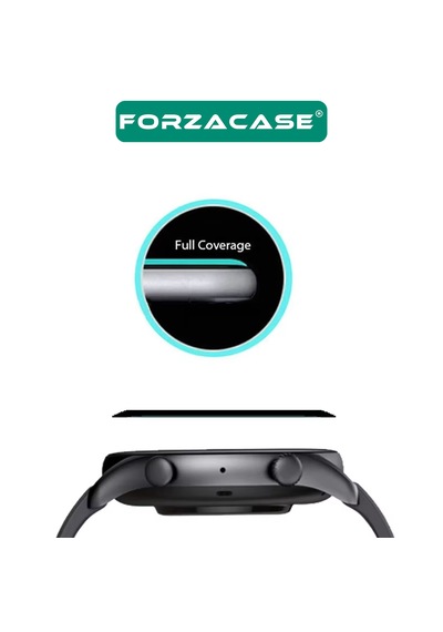 Forzacase Huawei Band 11 İle Uyumlu Çerçeveli Tam Kaplayan 3d Pet Ekran Koruyucu Film - Fc016