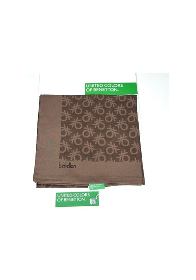 Benetton Elegante Uno Şal 1024 Koyu Kahve