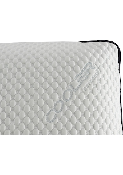 Rudu Cooler Soğuk Hissiyatlı Yastık Kılıfı Visco Visko 60x40x14cm Beyaz - Lacivert