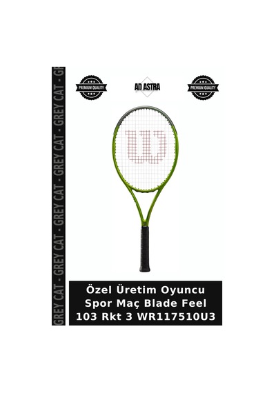 Özel Üretim Oyuncu Spor Maç Blade Feel 103 Rkt 3 Wr117510u3