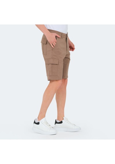 Slazenger EARNINGS Erkek Cepli Kargo Toprak Şort