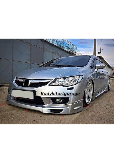 Honda Civic Fd6 2010-2012 Full Bodykit-fiberglass-boyasız