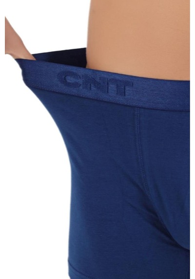 Cnt Erkek Pamuklu Boxer 5'li Paket Lacivert Lacivert