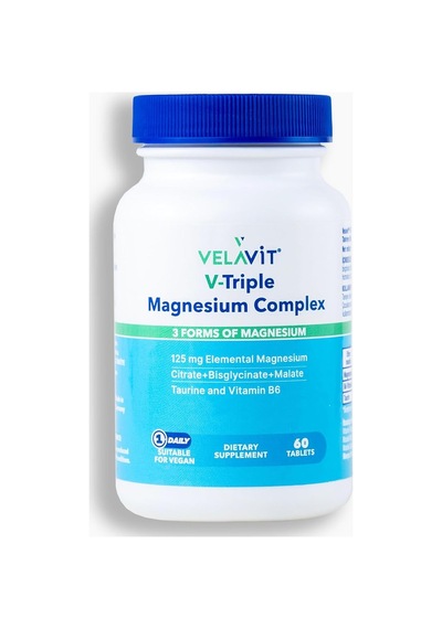 V-triple Magnesium Complex Üçlü Magnezyum Kas Destek Tableti 60 Adet