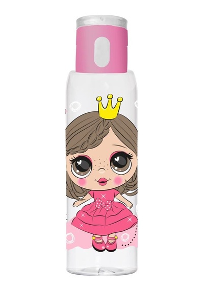 Herevin 161417-820 Askılı Desenli Opak Desenli Matara 500 Ml Pembe