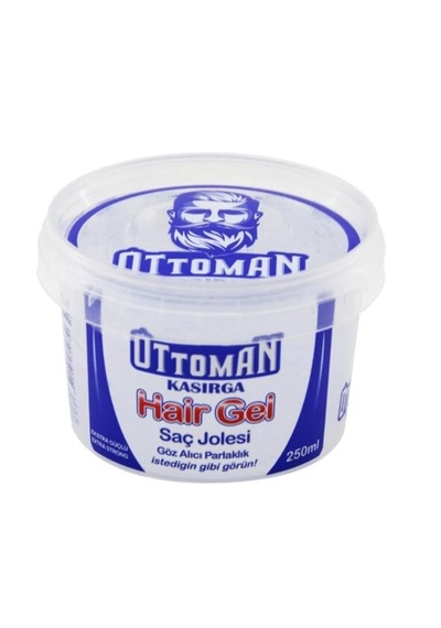 Ottoman Kasırga Ekstra Sert Saç Jölesi 250 Ml Şeffaf Güçlü Tutuş Saç Şekillendirici