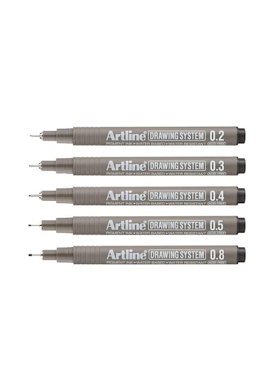 Artline Teknik Çizim Kalemi  5 li Set