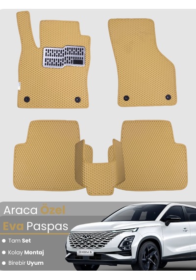 Chery Omada 5 Uyumlu Eva Paspas Tam Set Birebir Uyum, Araca Özel Tasarım,hızlı Ve Kolay Montaj 189